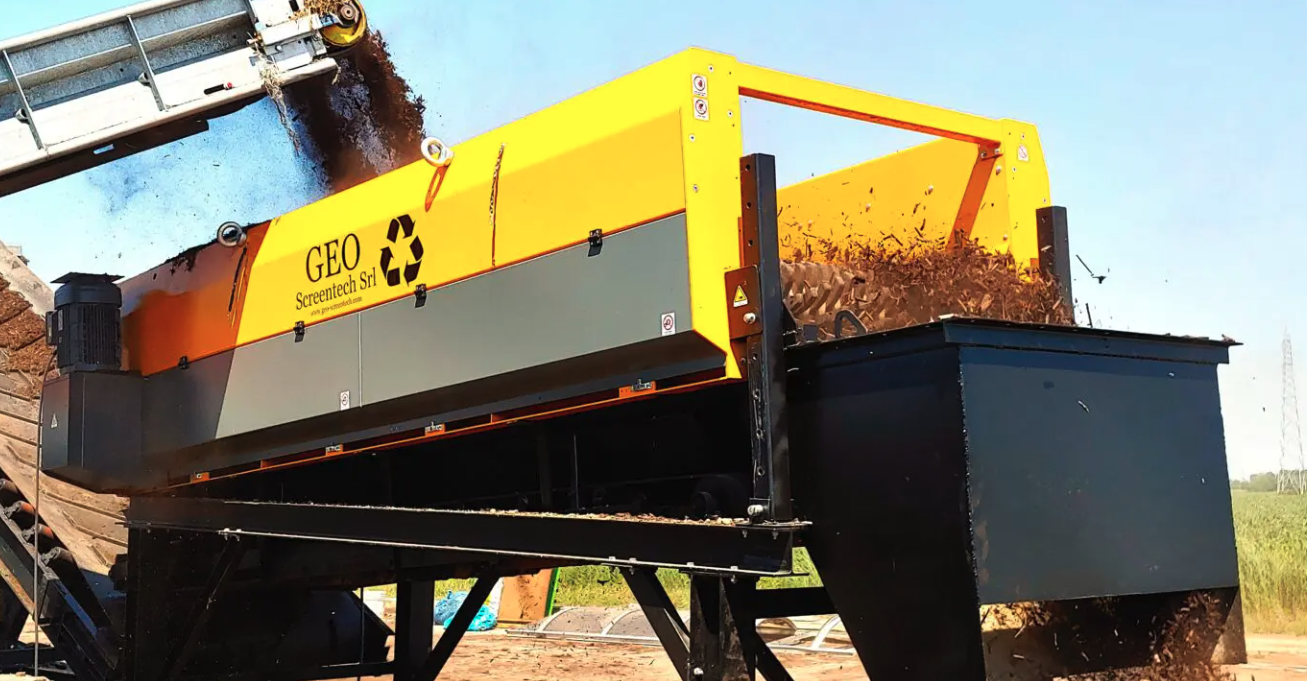 GEO-Screentech screening equipment in operation